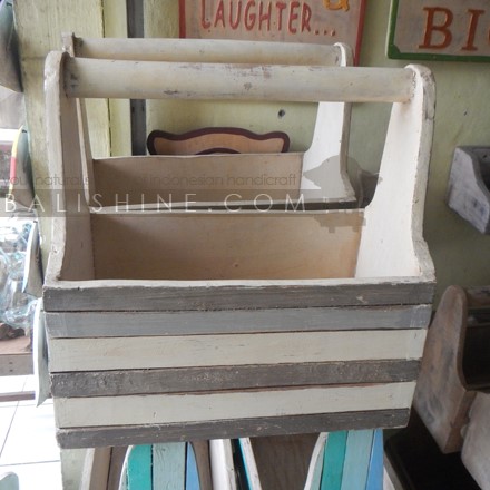 Balishine: Your natural source of indonesian handicraft presents in its Home Decor collection the Shopping Box:12KAC47847:This box is produced in Indonesia made from albasia wood.  Custom writting possible? Let us know your word?