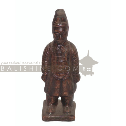 Balishine: Your natural source of indonesian handicraft presents in its Home Decor collection the Clay Statue:12LJP35499:This statue is a handicraft of Bali made from clay.  