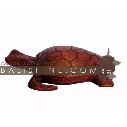 Balishine: Your natural source of indonesian handicraft presents in its Home Decor collection the Jempinis Turtle Statue:12IMS3383:This turtle statue is produced in Bali made from jempinis wood.  