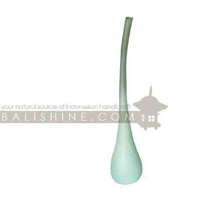 Balishine: Your natural source of indonesian handicraft presents in its Home Decor collection the Glass Vase:12NYG55451:This vase is produced in Bali made from glass.  Same as picture