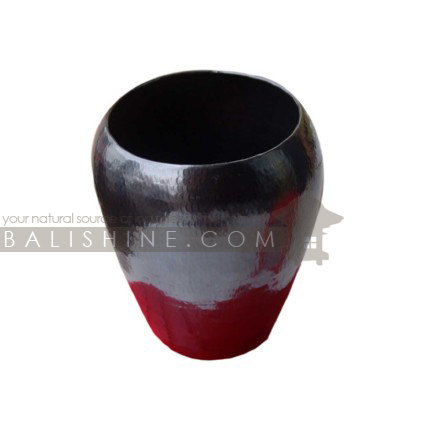 Balishine: Your natural source of indonesian handicraft presents in its Home Decor collection the Cooper Vase:12LIS55689:This vase made in Bali from copper.  Same as picture