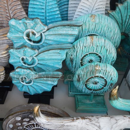 Balishine: Your natural source of indonesian handicraft presents in its Home Decor collection the Wooden Tosca Seashell Sculpture:12BIM38086:Beautiful handcrafted wooden seashell sculpture with light wear. A perfect addition to your nautical decor!  Other color available, please contact us.