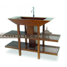 Balishine: Your natural source of indonesian handicraft presents in its Home Decor collection the Bathroom Furniture:114MNF295986:This bathroom furniture is produced in indonesia, made from teak wood. This price is without sink.  This furniture is made from high quality teak wood grade A premium. Natural, chocolate or dark color.