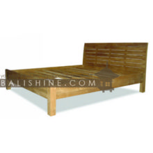 Balishine: Your natural source of indonesian handicraft presents in its Home Decor collection the Bed:114MNF305854:This bed is produced in indonesia, made from teak wood. (Mattress size 160X200CM)  This furniture is made from high quality teak wood grade A premium. Natural, chocolate or dark color.