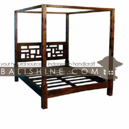 Balishine: Your natural source of indonesian handicraft presents in its Home Decor collection the Bed:114SEF303880:This bed is produced in indonesia, made from teak wood.  Natural, chocolate or dark color