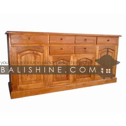 Balishine: Your natural source of indonesian handicraft presents in its Home Decor collection the Cabinet:114SEF273842:This cabinet is produced in indonesia, made from teak wood. It has 4 doors and 6 drawers.  Natural, chocolate or dark color