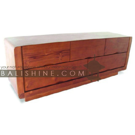 Balishine: Your natural source of indonesian handicraft presents in its Home Decor collection the Chest of Drawers:114MNF655898:This rectangular chest is produced in indonesia, made from teak wood. It has 5 drawers.  This furniture is made from high quality teak wood grade A premium. Natural, chocolate or dark color.