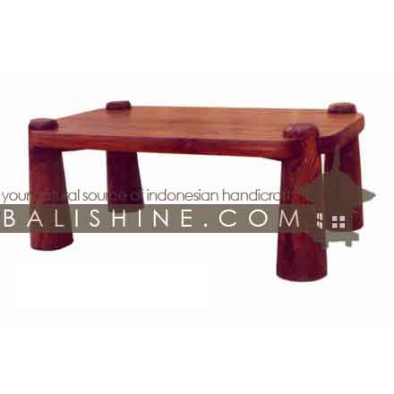 Balishine: Your natural source of indonesian handicraft presents in its Home Decor collection the Coffee Table:114SEF133967:This rectangular coffee table is produced in indonesia, made from teak wood.  Natural, chocolate or dark color