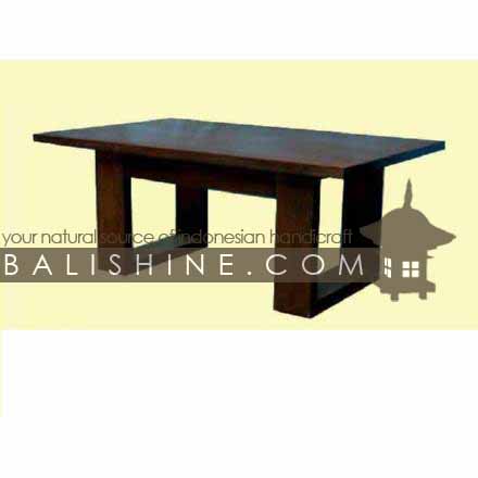 Balishine: Your natural source of indonesian handicraft presents in its Home Decor collection the Coffee Table:114SRI133958:This rectangular coffee table is produced in indonesia, made from teak wood.  Dark color