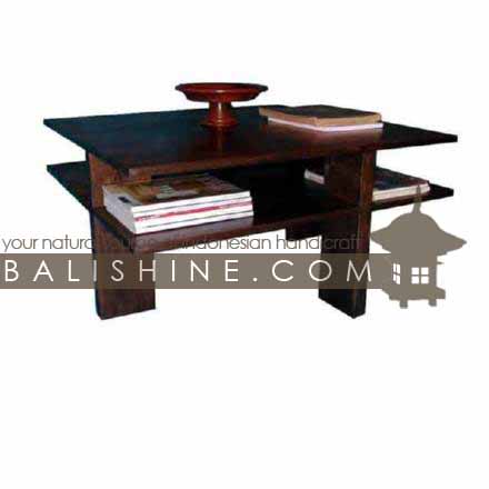 Balishine: Your natural source of indonesian handicraft presents in its Home Decor collection the Coffee Table:114SRI133960:This square coffee table is produced in indonesia, made from teak wood.  Natural, chocolate or dark color