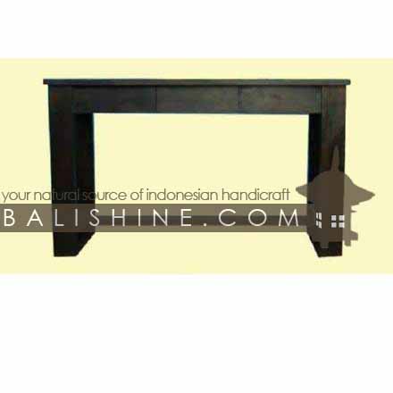 Balishine: Your natural source of indonesian handicraft presents in its Home Decor collection the Console:114SEF294031:This rectangular console is produced in indonesia, made from teak wood. It has 3 drawers.  Natural, chocolate or dark color