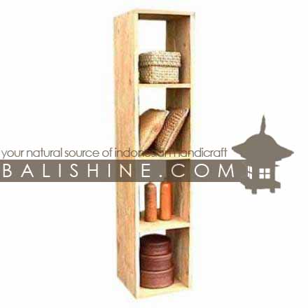 Balishine: Your natural source of indonesian handicraft presents in its Home Decor collection the Display:114SEF264005:This display is produced in indonesia, made from teak wood.  Natural, chocolate or dark color