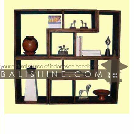 Balishine: Your natural source of indonesian handicraft presents in its Home Decor collection the Display:114SEF264629:This display is produced in indonesia, made from teak wood.  Natural, chocolate or dark color