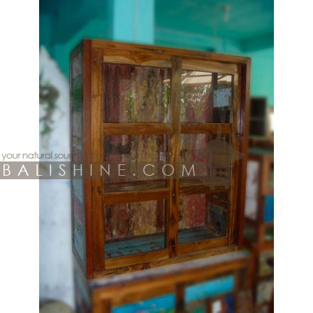 Balishine: Your natural source of indonesian handicraft presents in its Home Decor collection the Dresser:114FAK296477:This dresser is produced in indonesia, made from old recycled boat wood. It has 2 doors.  Mixed color