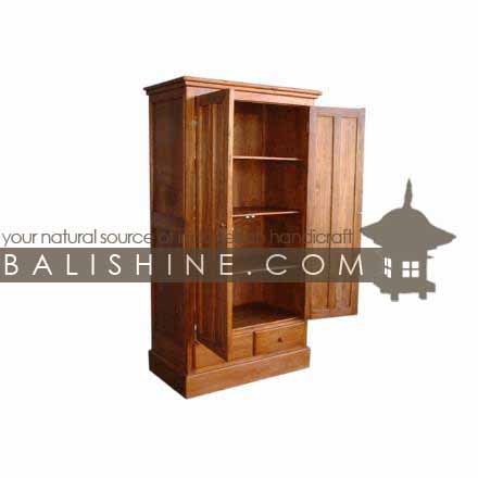 Balishine: Your natural source of indonesian handicraft presents in its Home Decor collection the Dressing:114GEN293903:This dressing with 2 doors and 2 drawers is produced in indonesia, made from teak wood.  Natural, chocolate or dark color