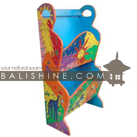 Balishine: Your natural source of indonesian handicraft presents in its Home Decor collection the Funny Books Holder:114RAH624650:This funny books holder is produced in Bali made from albesia wood.  Mix color