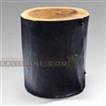 balishine This beautiful stool is made in Bali, Indonesia, from natural solid Suar wood. Top is natural suar wood color and side is painted in black.