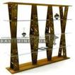 balishine This shelve is produced in indonesia, made from teak wood and glass.