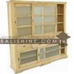 balishine This cabinet is produced in indonesia, made from teak wood and glasses. It has 4 doors and 4 drawers.