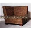 balishine This corner chair is produced in indonesia, made from banana and teak wood. This price is without cushion.