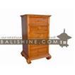 balishine This opium chest is produced in indonesia, made from teak wood. It has 5 drawers.
