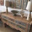 balishine This stylish console is produced in indonesia, made from teak wood. Full carving.