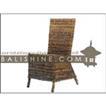 balishine This dining chair is produced in indonesia, made from banana leaf and teak wood.