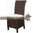 balishine This dining chair is produced in indonesia, made from seagrass and teak wood.