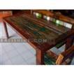 balishine This dining table is produced in indonesia, made from teak wood.