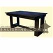 balishine This rectangular dining table is produced in indonesia, made from teak wood.