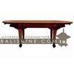 balishine This ovale dining table is produced in indonesia, made from teak wood.