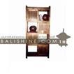 balishine This shelve is produced in indonesia, made from teak wood. It has 4 doors.
