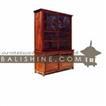 balishine This shop cabinet is produced in indonesia, made from teak wood and glasses. It has 4 doors.