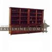 balishine This shop cabinet is produced in indonesia, made from teak wood and glasses. It has 8 doors.