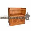 balishine This TV stand is produced in indonesia, made from teak wood. It has 2 doors.