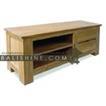 balishine This TV stand is produced in indonesia, made from teak wood. It has 2 drawers.