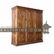 balishine This wardrobe with 3 doors is produced in indonesia, made from teak wood.