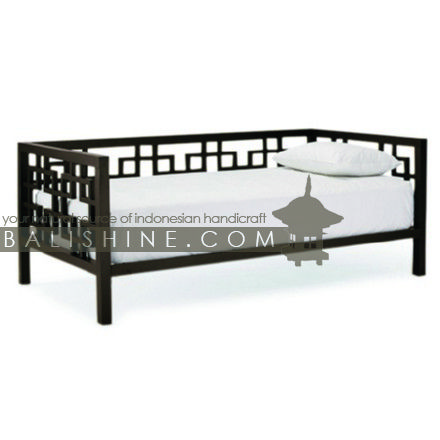 Balishine: Your natural source of indonesian handicraft presents in its Home Decor collection the Original Sofa:114MNF445895:This original sofa is produced in indonesia, made from teak wood. This price is without cushion.  Natural, chocolate or dark color