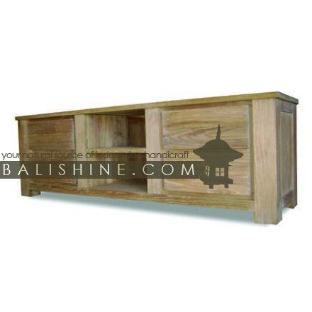 Balishine: Your natural source of indonesian handicraft presents in its Home Decor collection the TV Stand:114MNF255976:This TV stand is produced in indonesia, made from teak wood. It has 4 drawers.  This furniture is made from high quality teak wood grade A premium. Natural, chocolate or dark color.