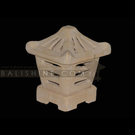 Balishine: Your natural source of indonesian handicraft presents in its Home Decor collection the Candle Holder:13LJP165507:This candle holder is a handicraft of Bali made from clay.  