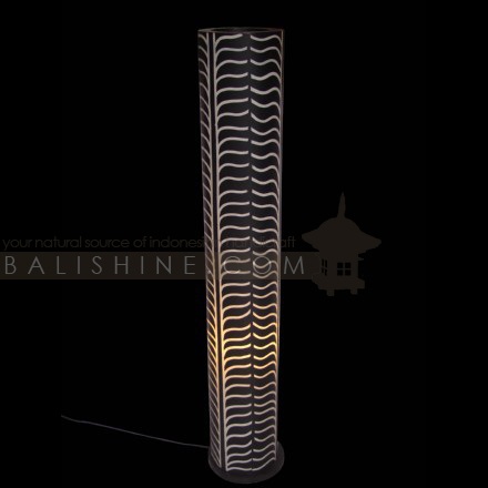 Balishine: Your natural source of indonesian handicraft presents in its Home Decor collection the Lamp:13NAA155646:This lamp is made from fiber glass with MDF wood.  For electric fitting please contact us