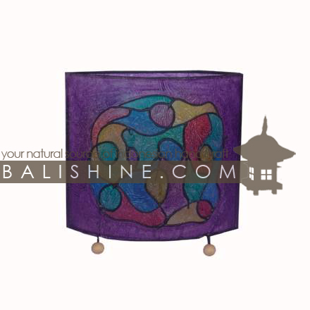 Balishine: Your natural source of indonesian handicraft presents in its Home Decor collection the Lamp:13NAL15796:This lamp is produced in Indonesia made from stainless resin and fiberglass.  For electric fitting please contact us