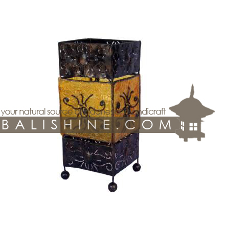 Balishine: Your natural source of indonesian handicraft presents in its Home Decor collection the Lamp:13NAL15799:This lamp is produced in Indonesia made from stainless resin and fiberglass.  For electric fitting please contact us