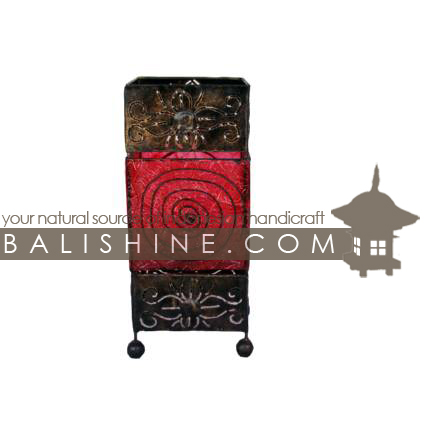 Balishine: Your natural source of indonesian handicraft presents in its Home Decor collection the Lamp:13NAL15800:This lamp is produced in Indonesia made from stainless resin and fiberglass.  For electric fitting please contact us