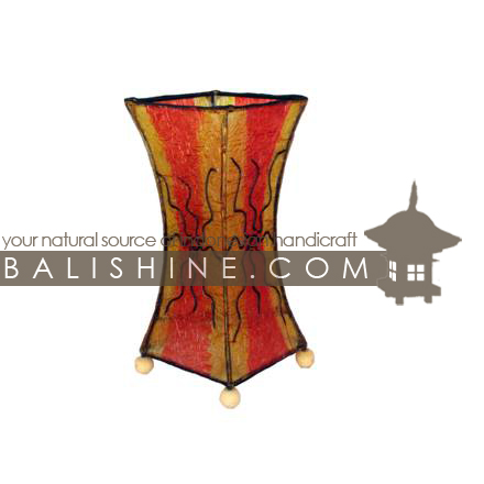 Balishine: Your natural source of indonesian handicraft presents in its Home Decor collection the Lamp:13NAL15801:This lamp is produced in Indonesia made from stainless resin and fiberglass.  For electric fitting please contact us