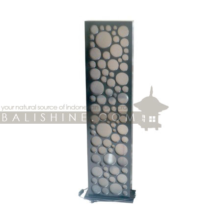 Balishine: Your natural source of indonesian handicraft presents in its Home Decor collection the Lamp :13RAA155436:This lamp is produced in Bali made from mdf wood and plastic glass.  For electric fitting please contact us