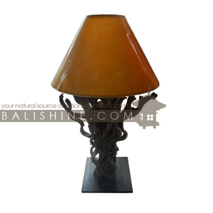 Balishine: Your natural source of indonesian handicraft presents in its Home Decor collection the Lamp DriftWood:13FOR156770:This driftwood lamp  is produced in Bali made from recycled driftwood.  