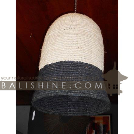Balishine: Your natural source of indonesian handicraft presents in its Home Decor collection the Lampshade:13MER867608:This lamp shade produced in Indonesia is made from natural palm rafia.  