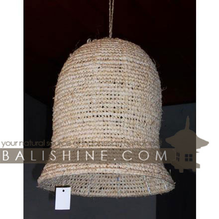 Balishine: Your natural source of indonesian handicraft presents in its Home Decor collection the Lampshade:13MER867609:This lamp shade produced in Indonesia is made from natural palm rafia.  