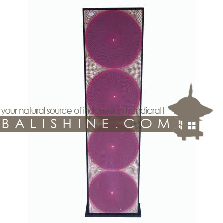 Balishine: Your natural source of indonesian handicraft presents in its Home Decor collection the Painting Lamp:13ENJ154860:This painting lamp is produced in Bali, made from mdf wood and acrylic colors from germany.  For electric fitting please contact us